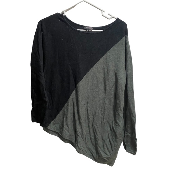 The Limited Sweaters - The Limited Black and Green Sweater size Medium,‎ wool blend